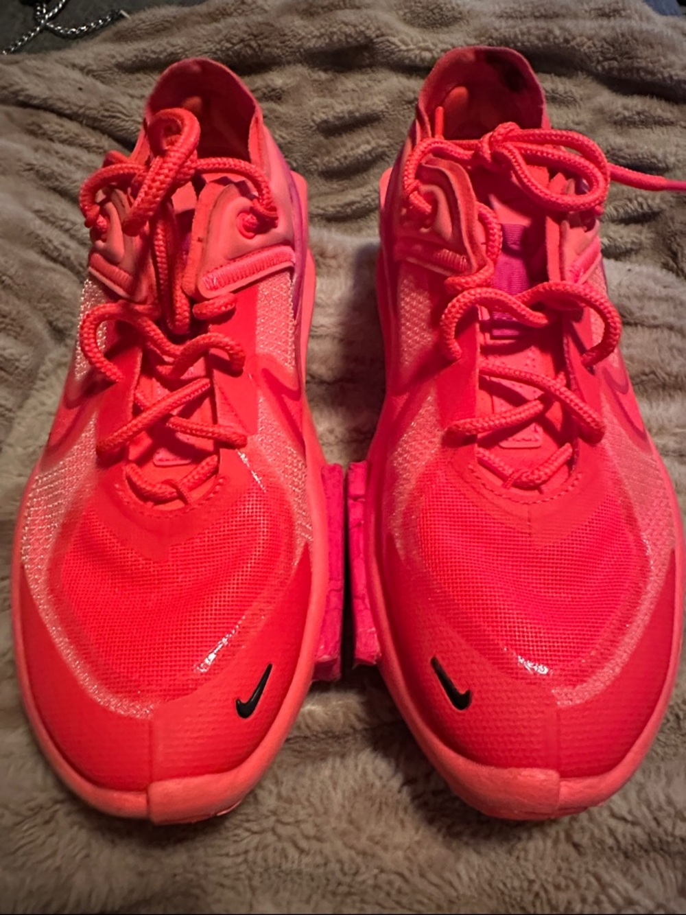 Nike Neon Pink Women's Lace-Up Sneakers